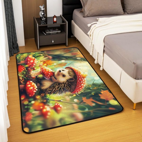 Watercolor Dragon Living Room Rugs 3x5 Chinese Style Area Rug for Kids Teen Retro Tradition Theme Carpet Runner Non Slip Dragon Pattern Decorative Accent Rug Bedroom Decor - Image 106