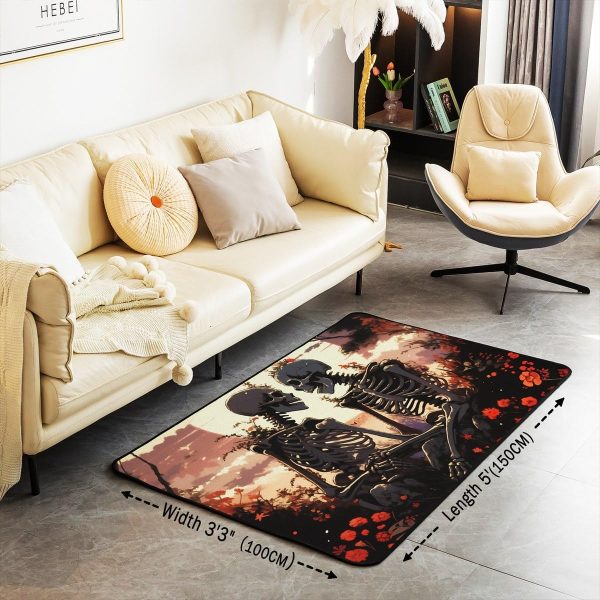 Watercolor Dragon Living Room Rugs 3x5 Chinese Style Area Rug for Kids Teen Retro Tradition Theme Carpet Runner Non Slip Dragon Pattern Decorative Accent Rug Bedroom Decor - Image 113
