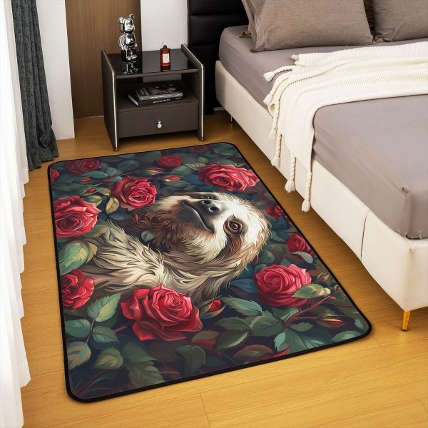 Watercolor Dragon Living Room Rugs 3x5 Chinese Style Area Rug for Kids Teen Retro Tradition Theme Carpet Runner Non Slip Dragon Pattern Decorative Accent Rug Bedroom Decor - Image 130
