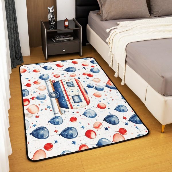 Rustic Camper Area Rug 3'x5',Camping Trailer Pine Natural Non Slip Rug for Kids Teen Boys Women Men,Country Brown Checkered Plaid Indoor Floor Mat for Dining Room Backyard Decor - Image 36