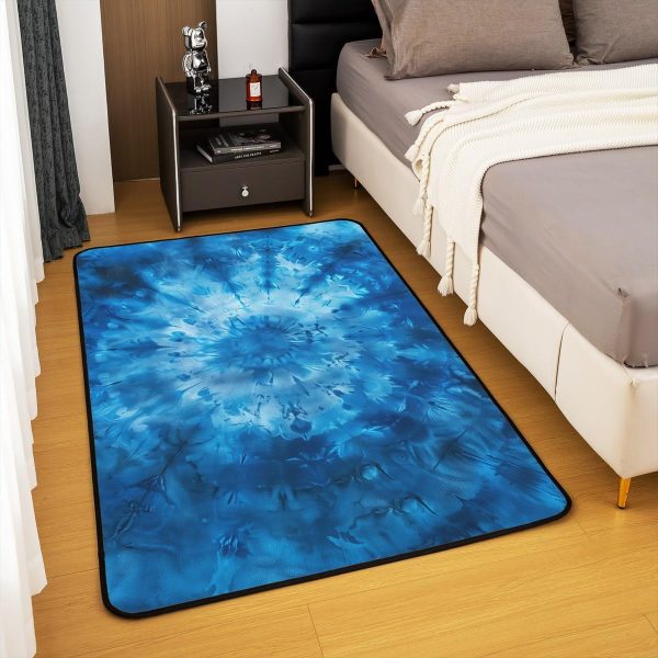Howling Wolf Living Room Rugs 5x7 Thunder Lightning Area Rug for Kids Teen Wild Wolf Silhouette Carpet Runner Non Slip Mysterious Night Wolf Decorative Accent Rug Bedroom Decor - Image 11