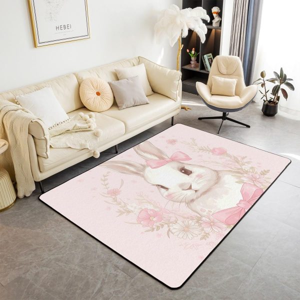 Howling Wolf Living Room Rugs 5x7 Thunder Lightning Area Rug for Kids Teen Wild Wolf Silhouette Carpet Runner Non Slip Mysterious Night Wolf Decorative Accent Rug Bedroom Decor - Image 40
