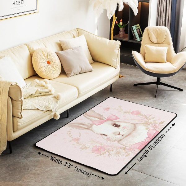 Howling Wolf Living Room Rugs 5x7 Thunder Lightning Area Rug for Kids Teen Wild Wolf Silhouette Carpet Runner Non Slip Mysterious Night Wolf Decorative Accent Rug Bedroom Decor - Image 42